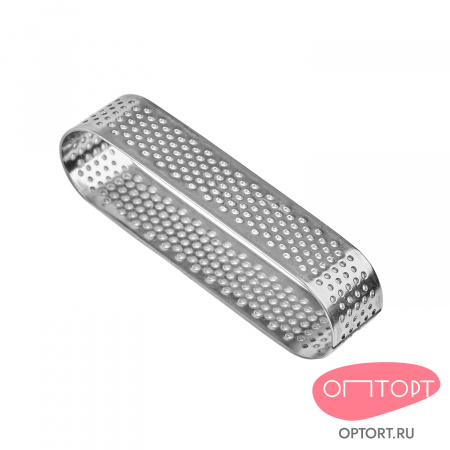 Овал для выпечки перфорированный (11,9х3,5 см, h-2 см)